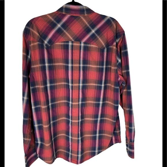 Gently Used 3XL Ben Sherman Plaid L/S Western-wear Shirt - Picture 3 of 6